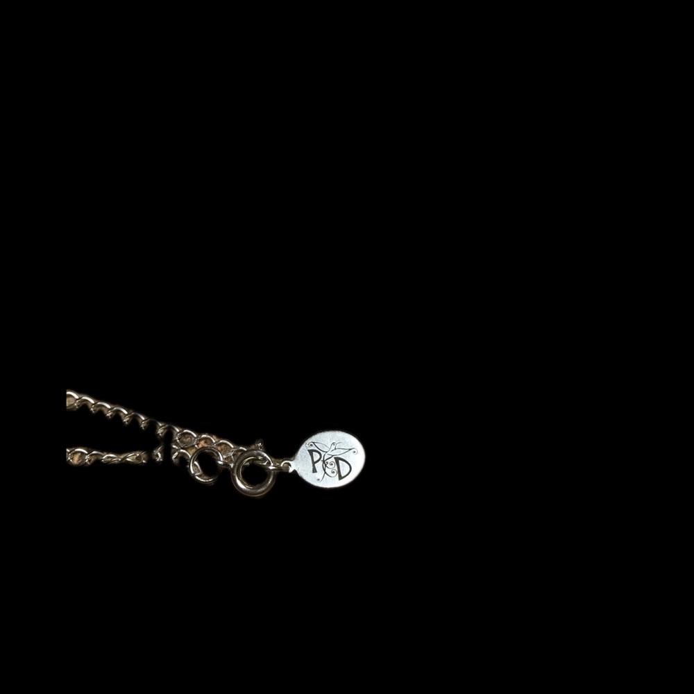 Moonstone Ankle Bracelet- Moonstone Sterling Silver Anklet - Picture 7 of 7